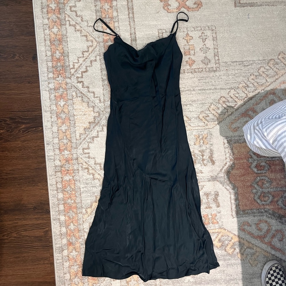 Zara Emerald Green Slip Dress